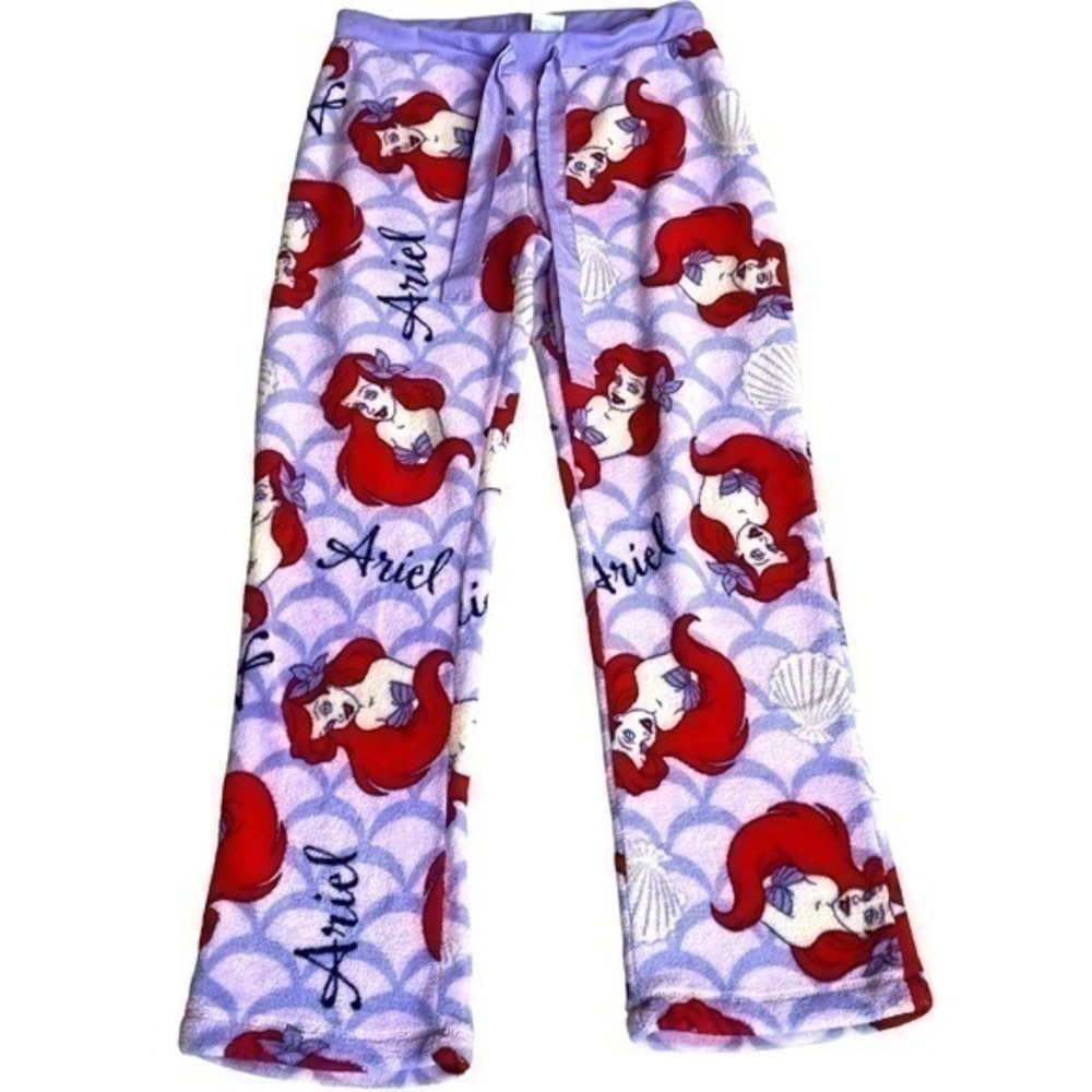 DISNEY | Womens Disney Ariel The Little Mermaid Drawstring Pajama Pants, Size XL